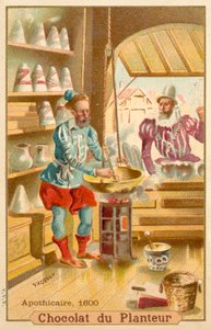 Apotheker, 1600 door French School